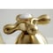 Kingston Brass KS3967AX 8" Widespread Bathroom Faucet, Brushed Brass KS3967AX - alternate 4